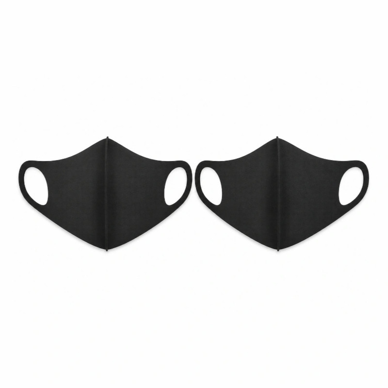 ماسک پارچه ای مدل Mu 22162211 بسته 2 عددی