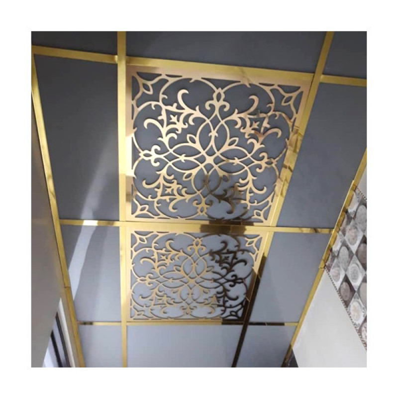 تایل سقفی آسمان مجازی مدل 1202 سایز 59.5x59.5 سانتی متر بسته 4 عددی