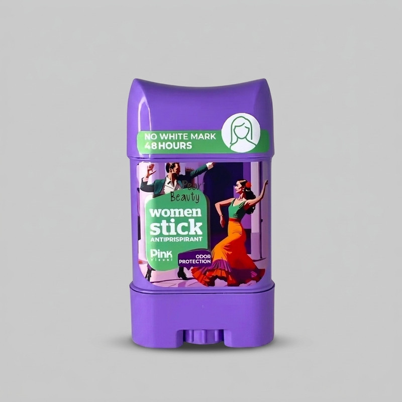 استیک دئودورانت زنانه پینک ویژوآل مدل Pearl Beauty حجم 75 میلی‌لیتر