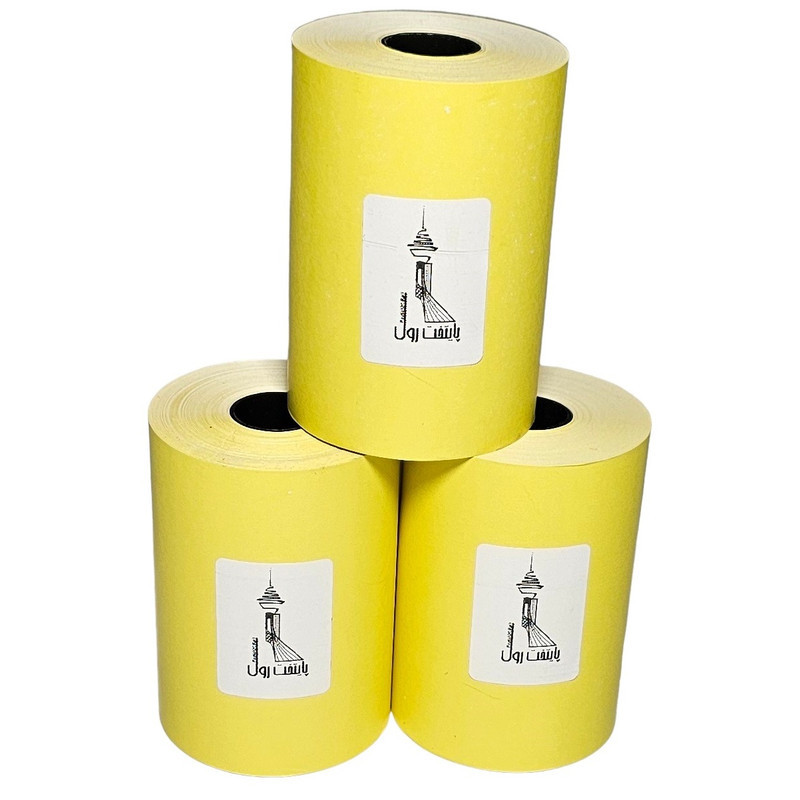 کاغذ پرینتر حرارتی پایتخت رول مدل Y80mm بسته 80 عددی