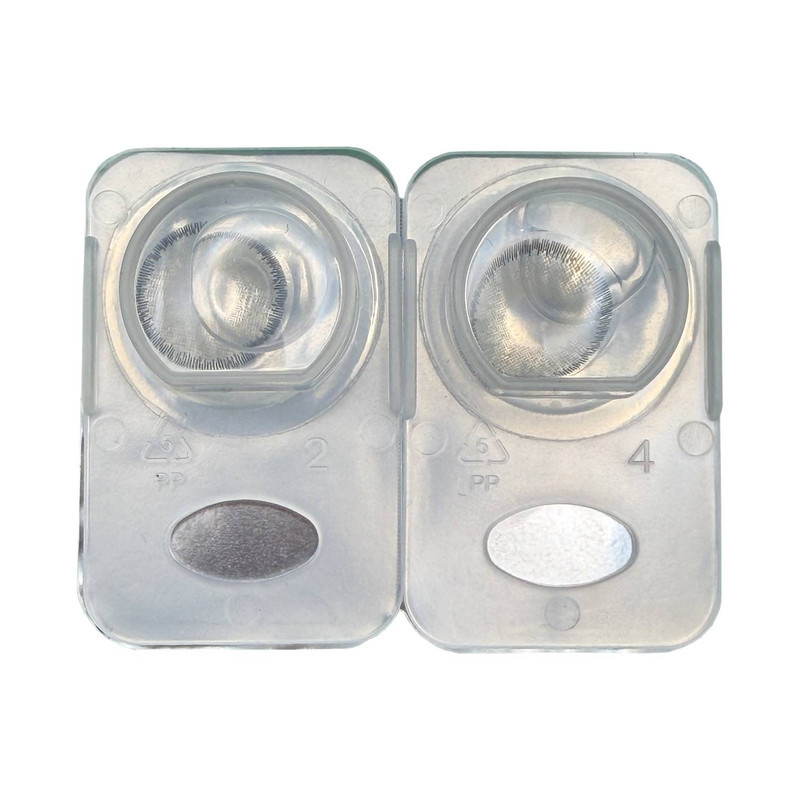 لنز چشم رویال ویژن مدل GRAYNESS کد 01 رنگ طوسی سبز طبیعی دور دار