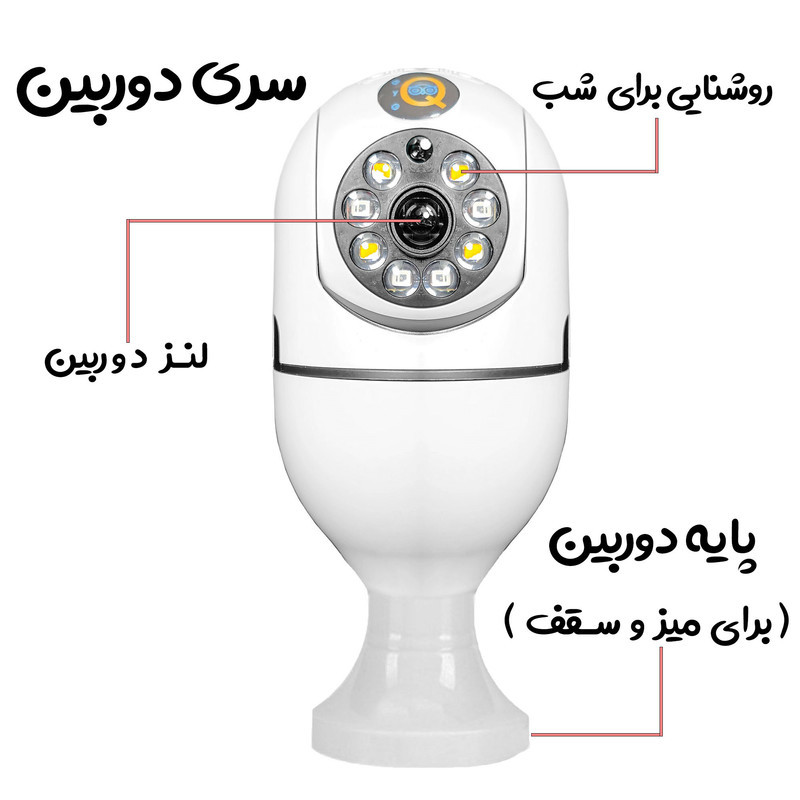 دوربین مداربسته آی کیو مدل Big-Eye