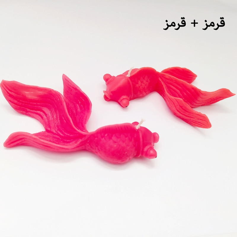 شمع هیوا مدل ماهی قرمز هفت سین طرح نوروز، بسته دو عددی