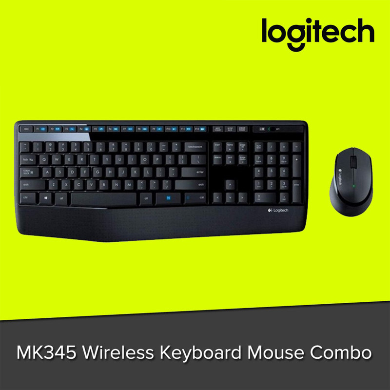 کیبورد و ماوس بی سیم لاجیتک مدل MK345 با حروف فارسی