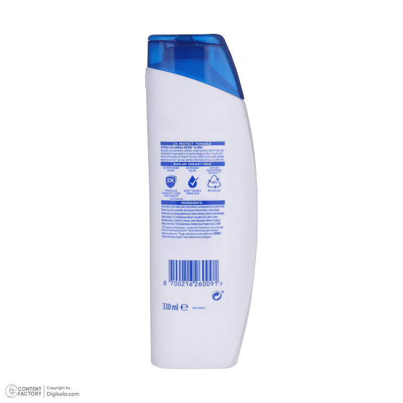 شامپو ضد شوره مو هد اند شولدرز مدل Hair Cream حجم 330 میلی لیتر