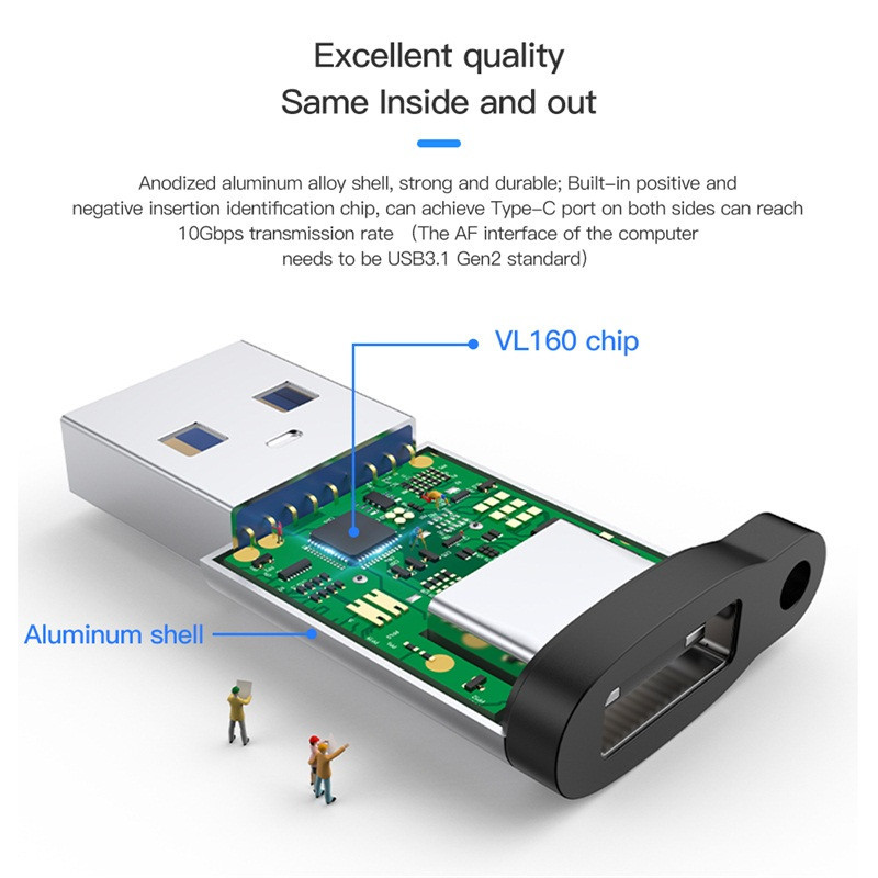 مبدل USB-C به USB 3.0 کد OTG-CA201