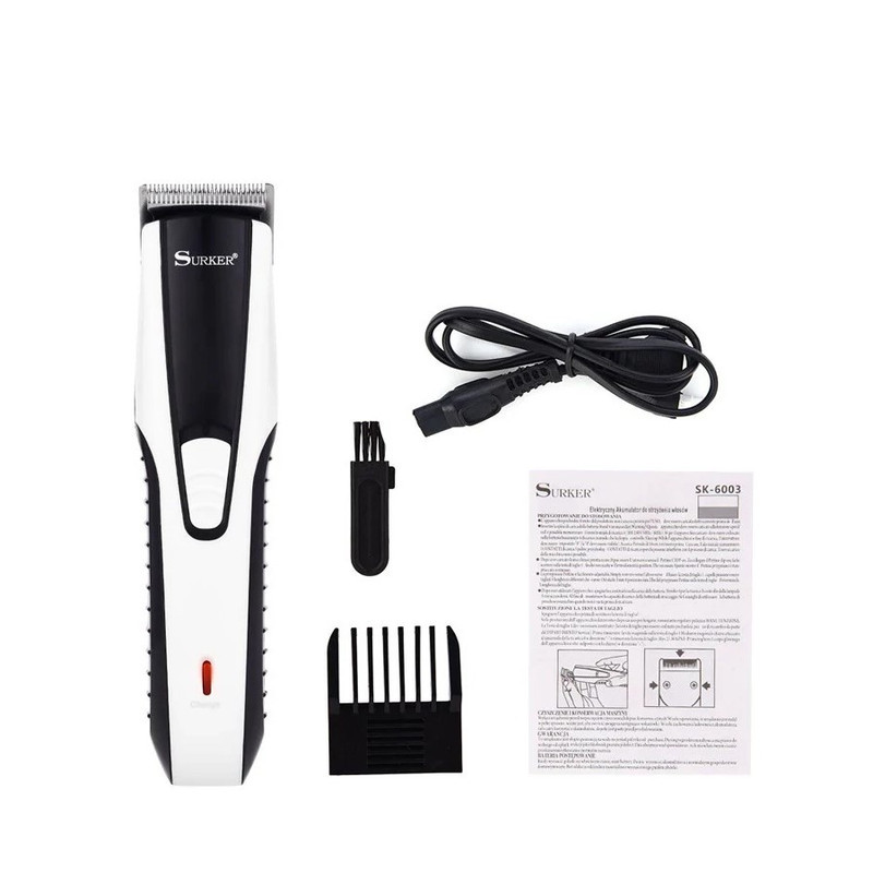 ماشین اصلاح موی سر و صورت شارژی سورکر مدل sk-6003