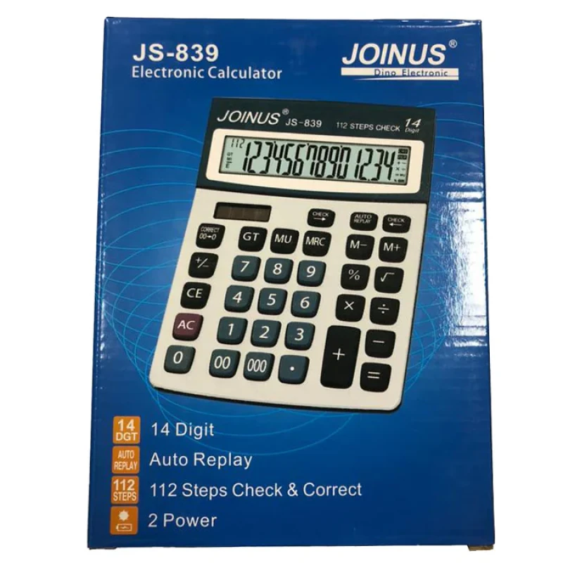 ماشین حساب جوینس مدل JS-839