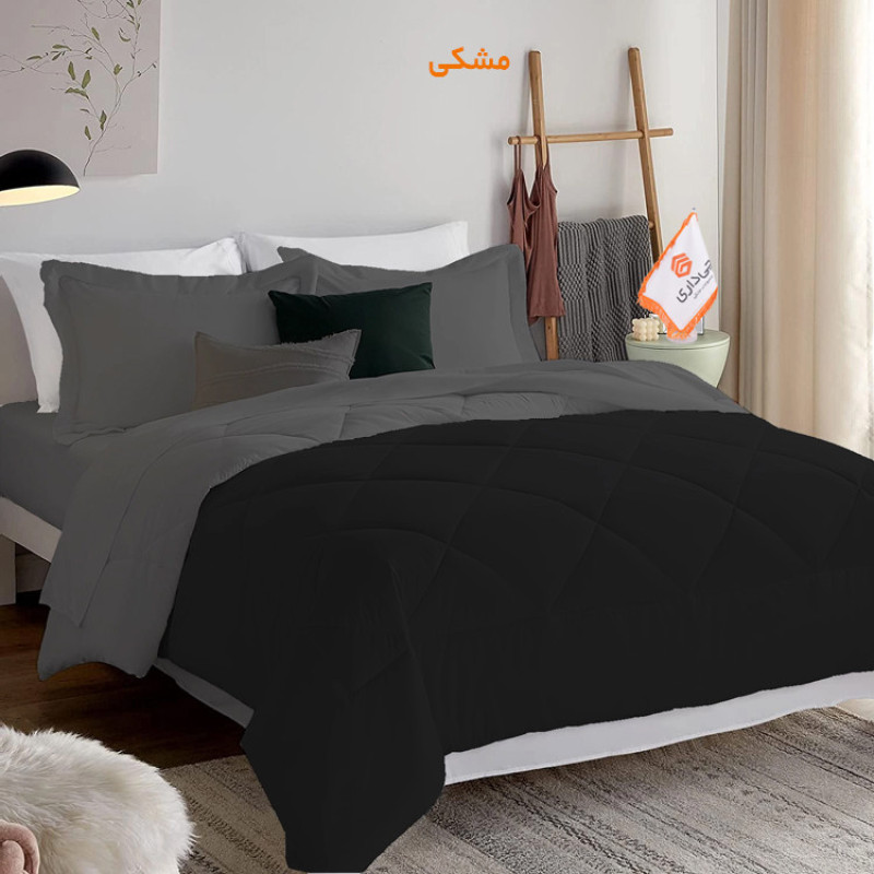 لحاف چیداری مدل دورو دونفره سایز 200x220 سانتی متر