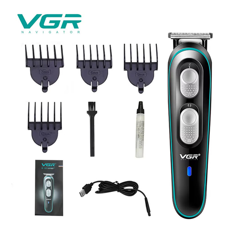 ماشین اصلاح موی سر و صورت وی جی ار مدل v-055