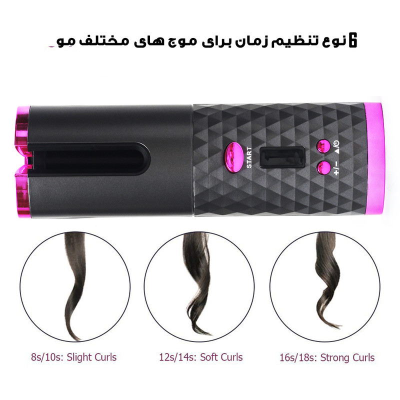فر کننده و حالت دهنده مو کد YX-801
