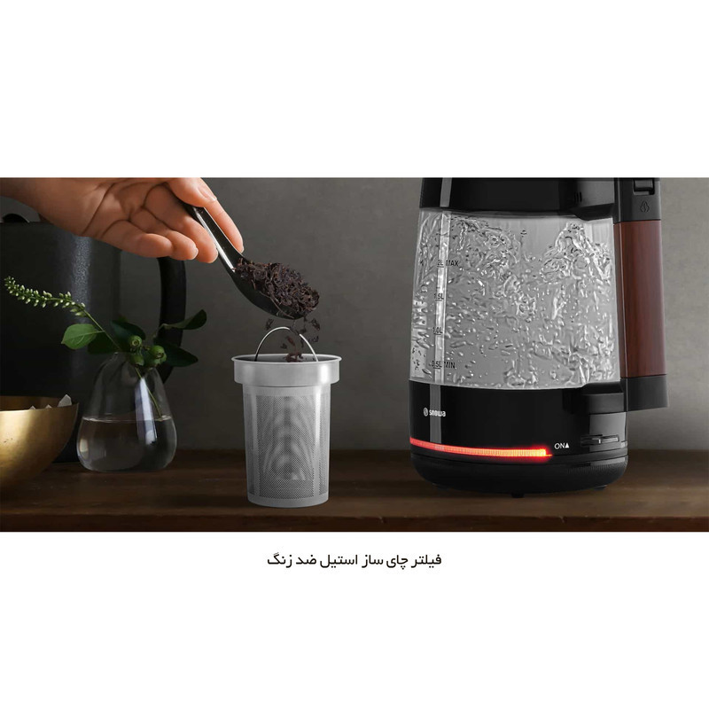 چای ساز روی هم اسنوا مدل  STM-GS1650BK