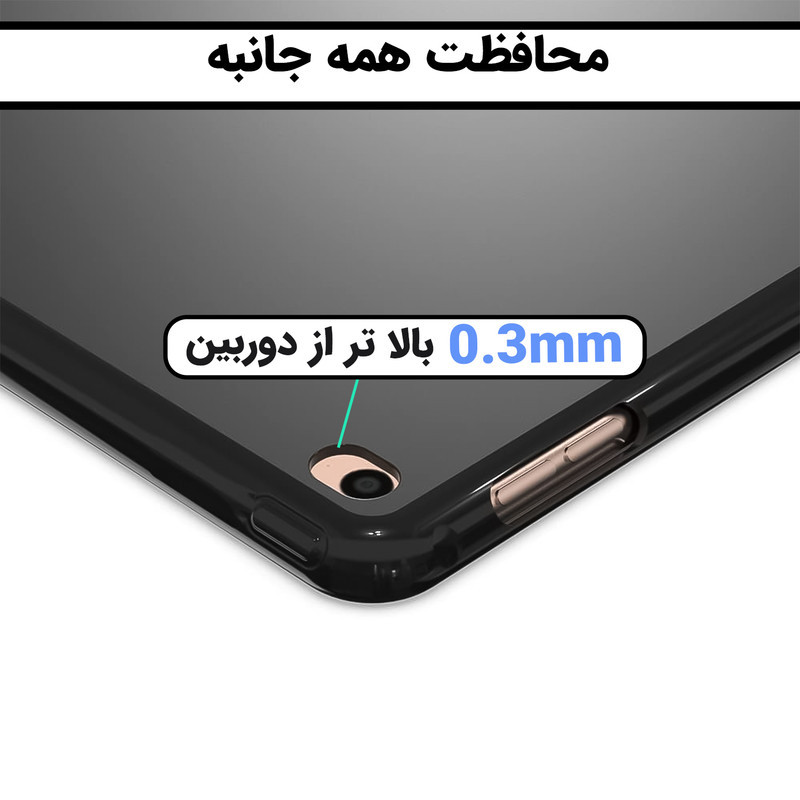 کاور لوکسار مدل Blackern مناسب برای تبلت اپل iPad Mini 4  5