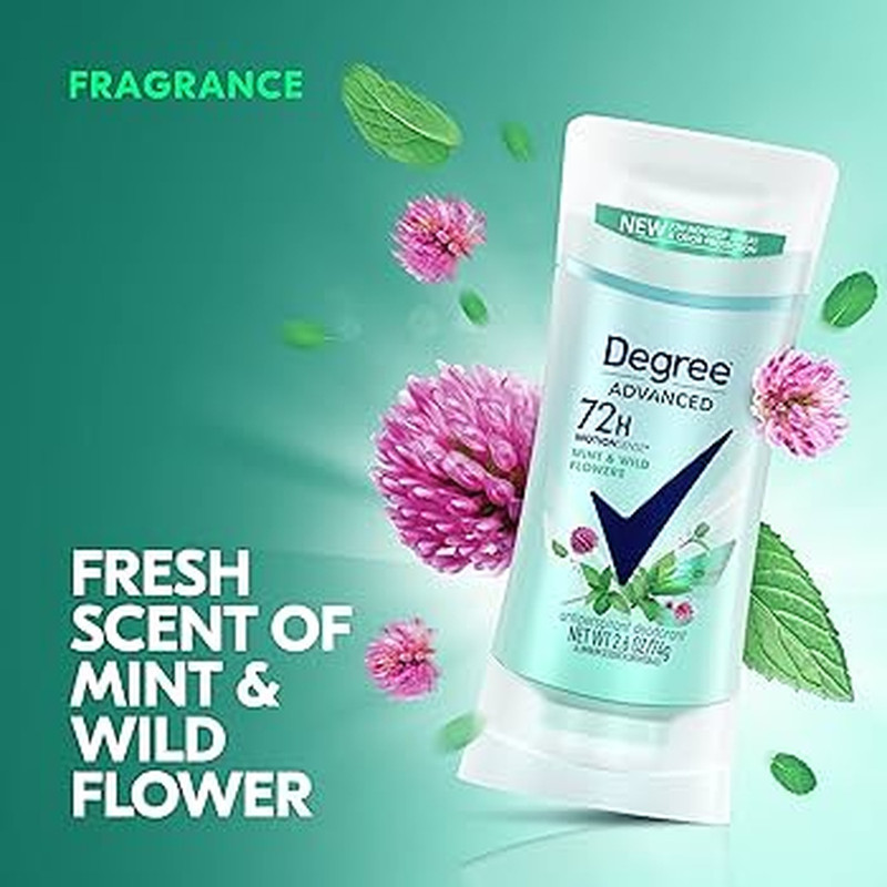 استیک دئودورانت زنانه دگری مدل Mint & Wild Flowers حجم 74 میلی‌لیتر