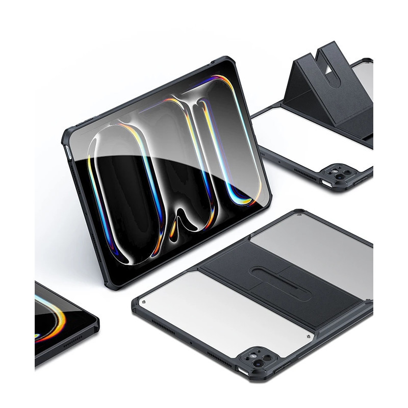 کاور بادیگارد مدل Kickstand مناسب برای تبلت اپل iPad Pro 13 inch 2024 M4  iPad Pro 13 inch 2025 M5