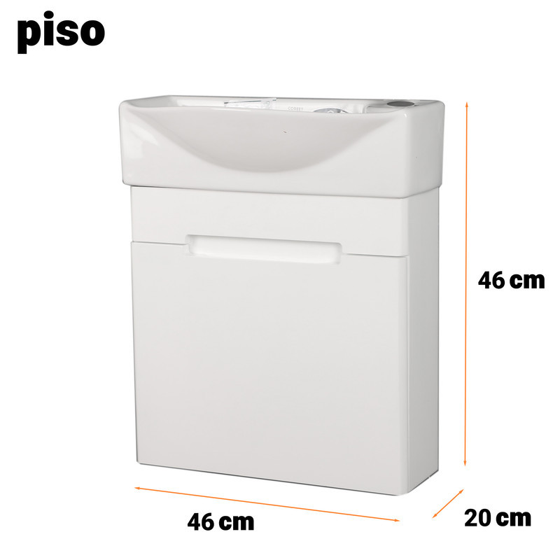 ست کابینت و روشویی دلفین مدل D-464620