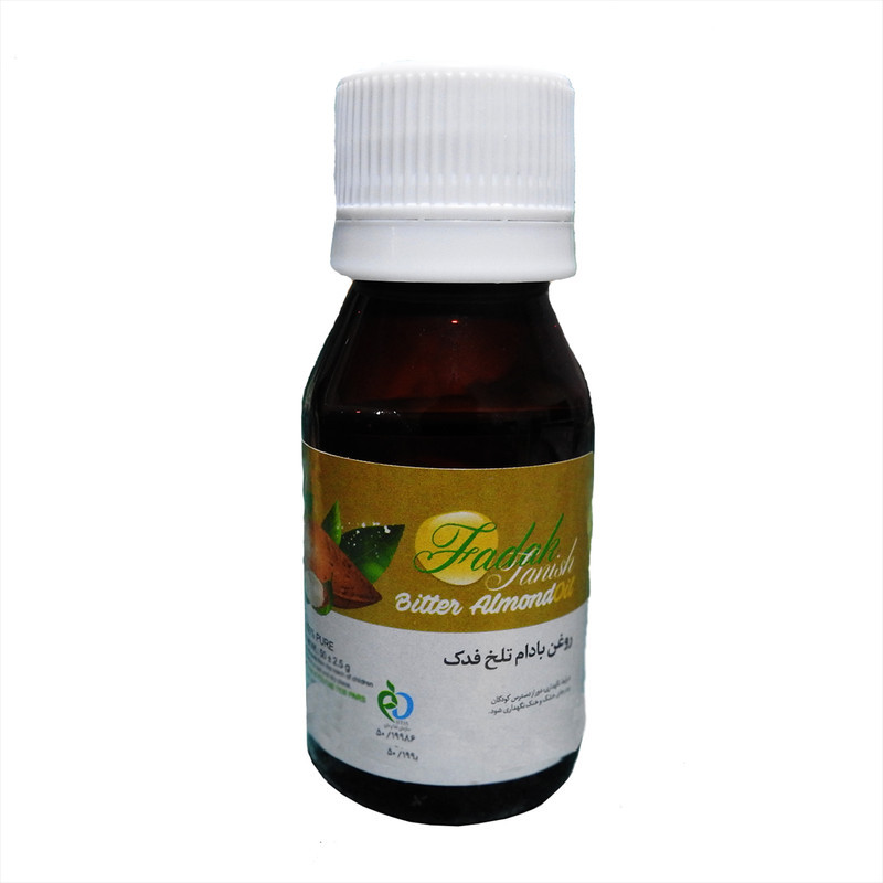روغن بدن و مو فدک تانیش مدل Bitter Amond وزن 50 گرم