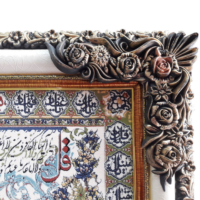 تابلو فرش ماشینی مدل چهار قل