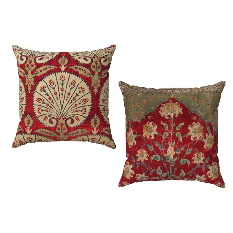 کاور کوسن طرح لاکی کد MC213 سایز 45x45 سانتی متر مجموعه 2 عددی