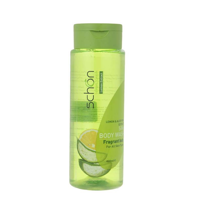 شامپو بدن شون مدل Aloevera and Lemon حجم 420 میلی لیتر مجموعه 3 عددی