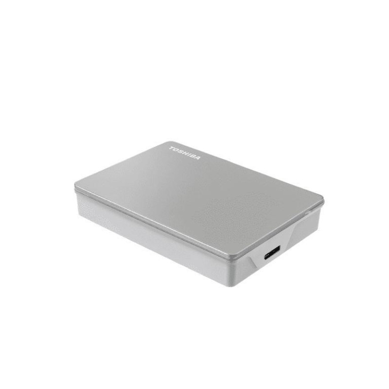 هارد اکسترنال توشیبا مدل CANVIO FLEX ظرفیت چهار ترابایت دارای رابط USB Type-A 3.2