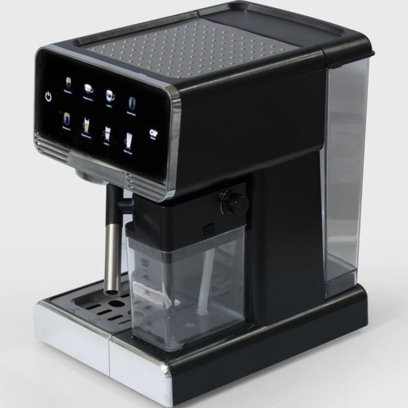 اسپرسوساز 1250 میلی‌لیتری تیوارکس مدل TX-7477، مناسب تهیه اسپرسو، کافه لاته، موکا، کاپوچینو، ماکیاتو، ریسترتو، لانگو، آمریکانو، کافه اوله و فلت وایت، دارای 1 عدد نازل قهوه، حالت آماده به کار، سیستم گرم کردن فنجان، سینی چکه گیر، مکانیزم نظافت خودکار