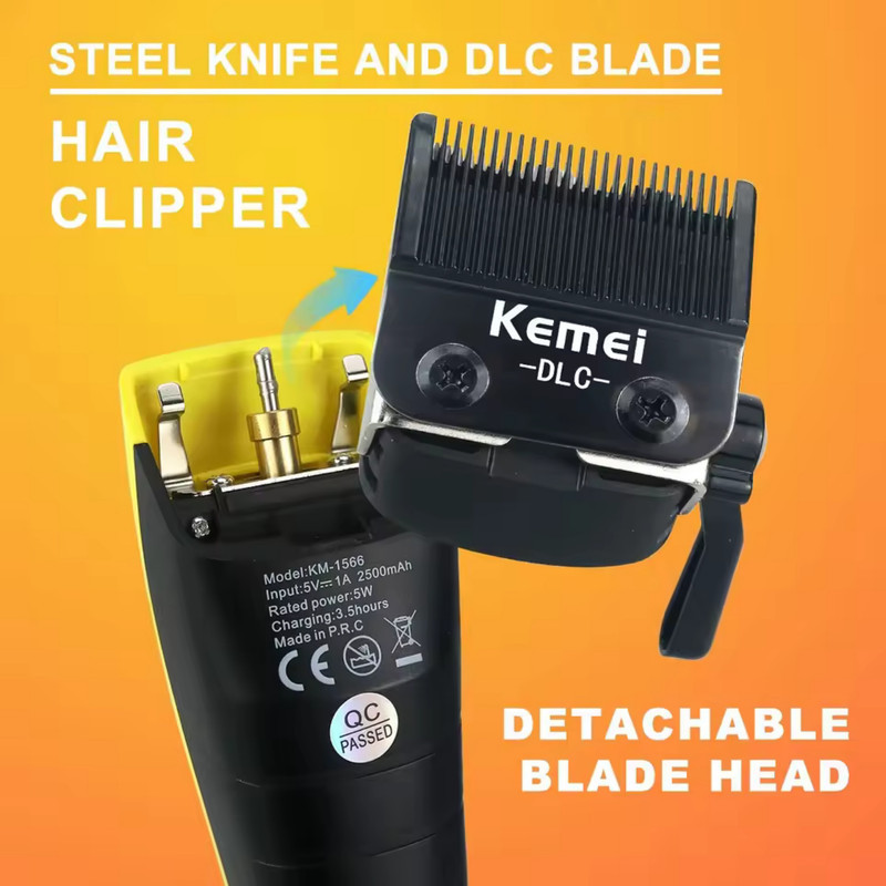 ماشین اصلاح موی سر و صورت شارژی کیمی مدل KM-1566