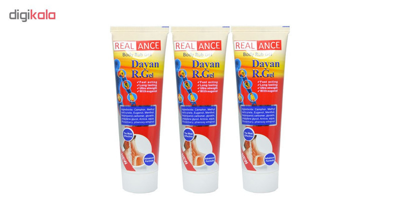 ژل موضعی ریلنس مدل RGel وزن 100 گرم مجموعه 3 عددی