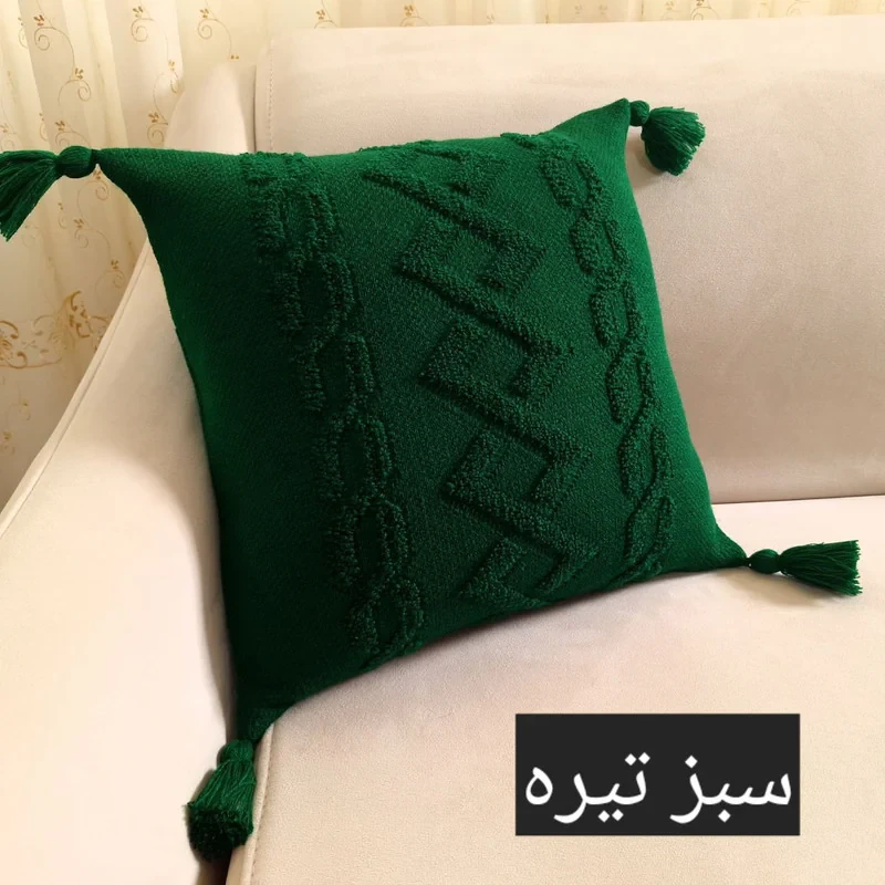 کاور کوسن مدل پانچدوزی ایران سایز 40×40 سانتی متر