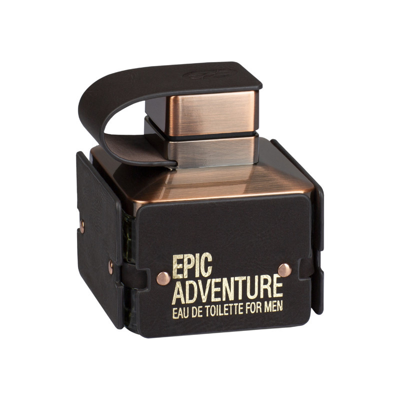 ادو تویلت مردانه عماد آرا مدل Epic Adventure حجم 100 میلی لیتر به همراه اسپری خوشبو کننده بدن مردانه عماد آرا مدل Epic Adventure حجم 200 میلی لیتر