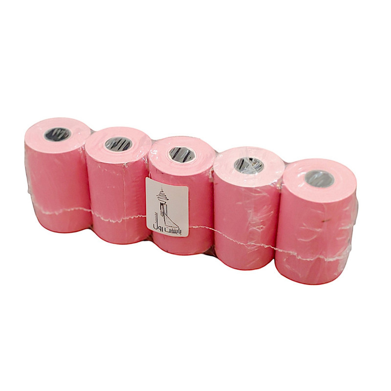 کاغذ پرینتر حرارتی پایتخت رول مدل Pu80mm بسته 5 عددی