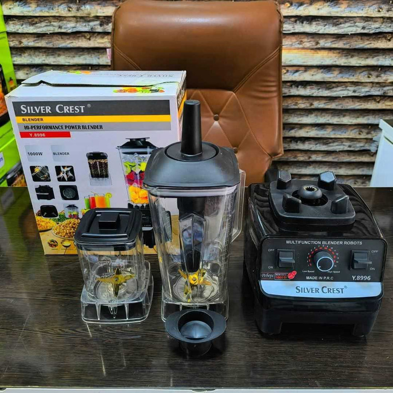 مخلوط کن و آسیاب کن 2.5 لیتری سیلور کرست مدل NEW-8996