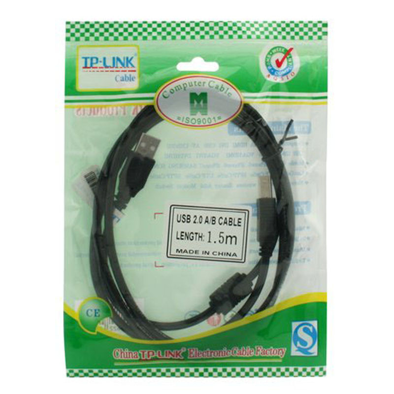 کابل پرینتر USB  مدل A20 طول 1.5 متر