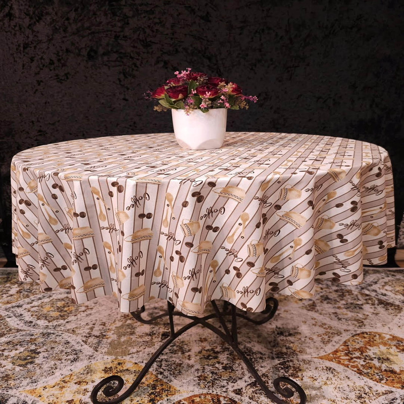 رومیزی رزین تاژ طرح قهوه کد 250