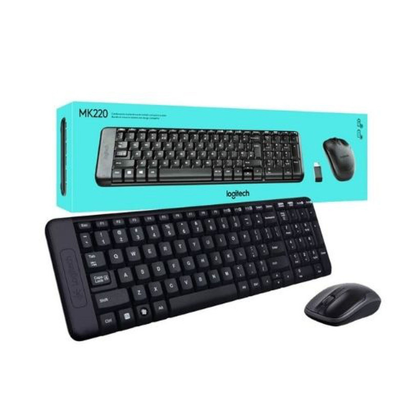 کیبورد و ماوس بی‌سیم لاجیتک مدل MK220، سوییچ ممبران ، Tenkeyless