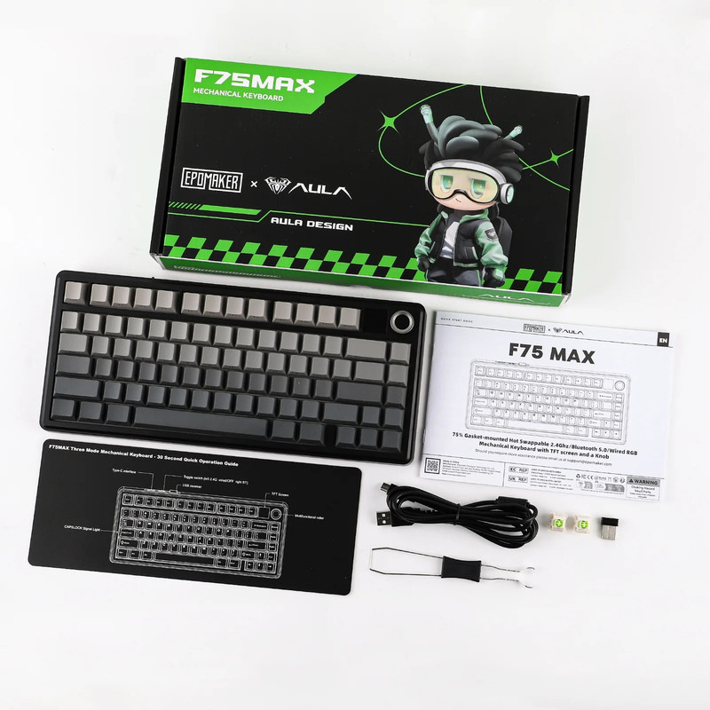 کیبورد مخصوص بازی آئولا مدل F75 Max