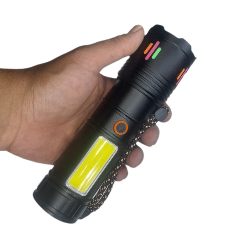 چراغ قوه دستی مدل T60 با نور مهتابی