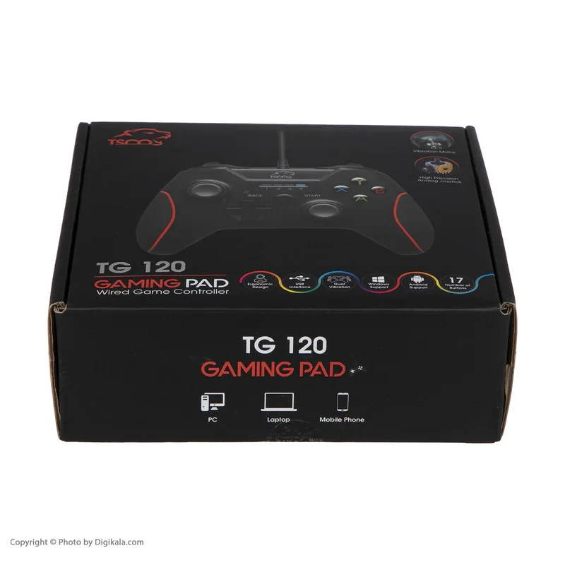 دسته بازی تسکو مدل TG 120