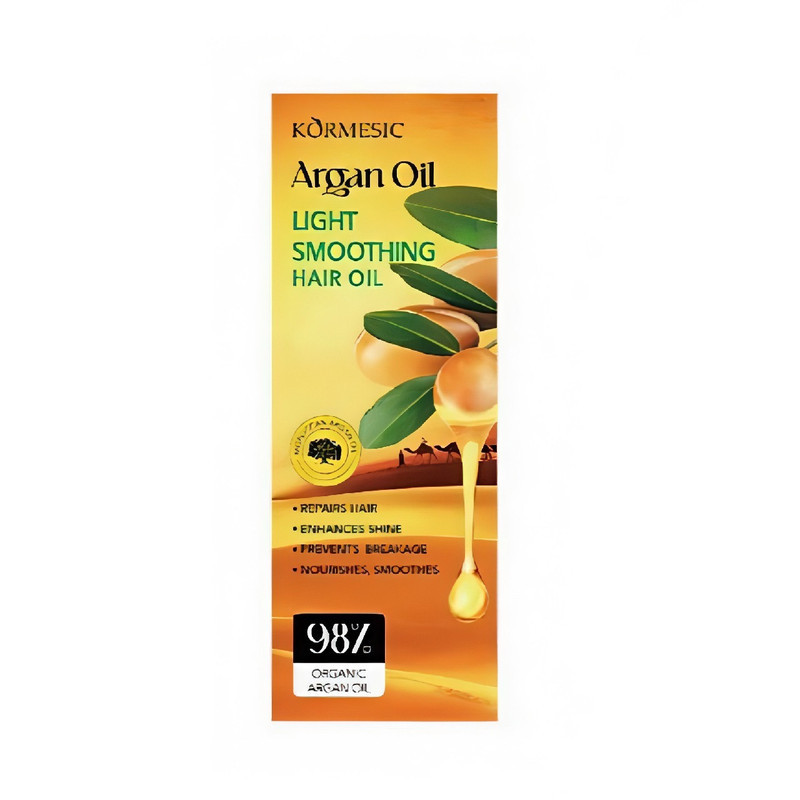 روغن آرگان ترمیم کننده کورمسیک مدل مراکشی مناسب برای انواع مو حجم 110 میلی لیتر