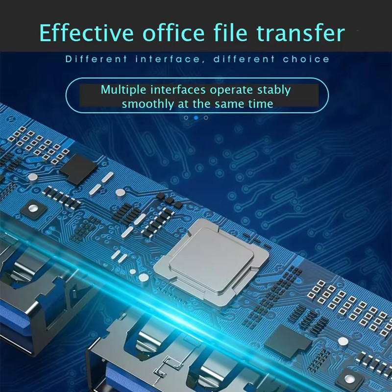 هاب 4 پورت USB 3.0 راگ لینک مدل 2in1-UC