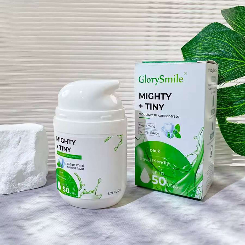 دهان شویه گلوری اسمایل مدل Mighty Tiny حجم 50 میلی لیتر