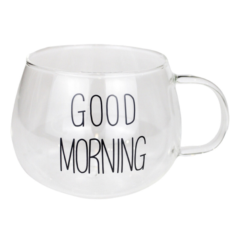 ماگ مدل تکست طرح good morning