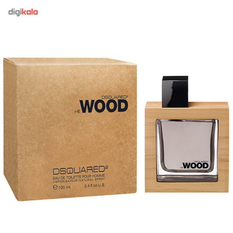 ادو تویلت مردانه دیسکوارد مدل He Wood حجم 100 میلی لیتر