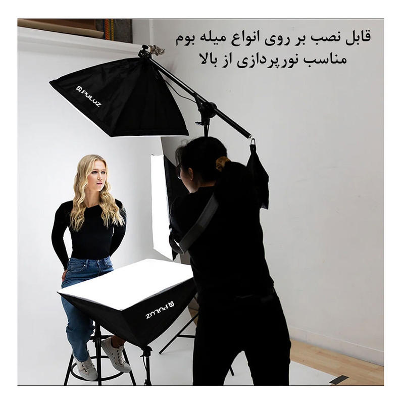 نور ثابت ال ای دی پلوز مدل Light Bulb Photography