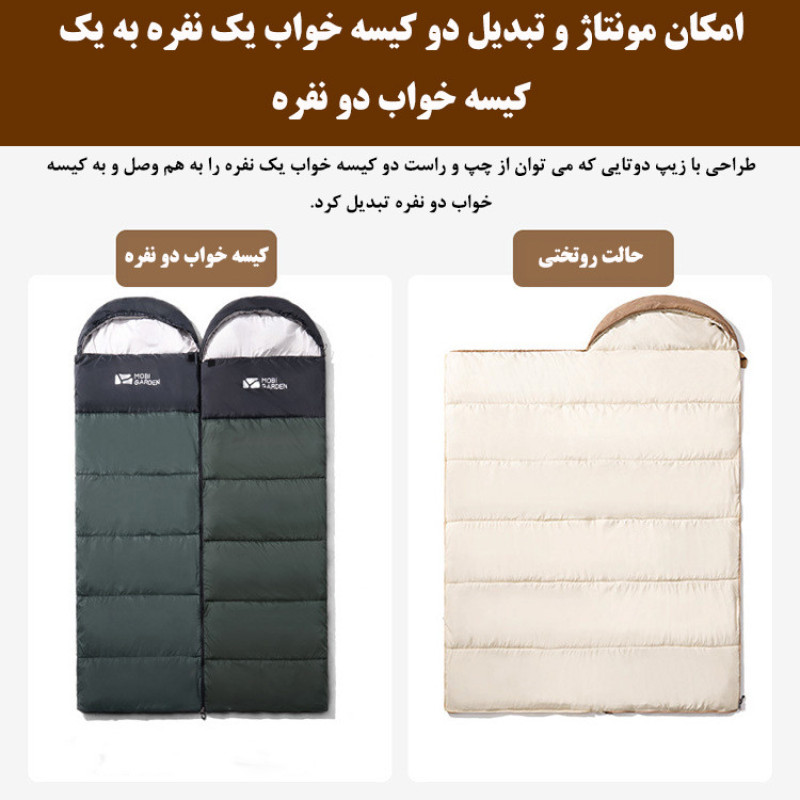 کیسه خواب یک نفره مدل NX21562009