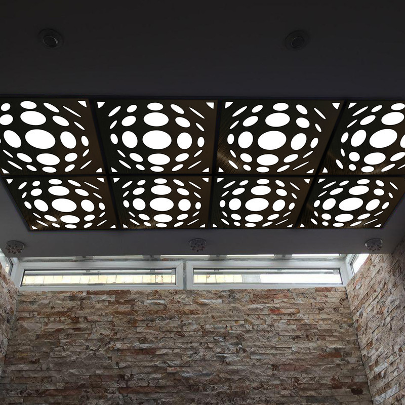 تایل سقفی آسمان مجازی بنی دکو مدل MC25 سایز 60x60 سانتی متر