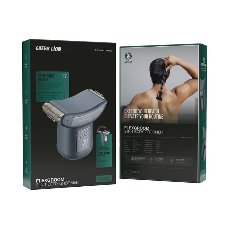 ماشین اصلاح  موی بدن گرین لاین مدل FlexGroom-GL-TM37