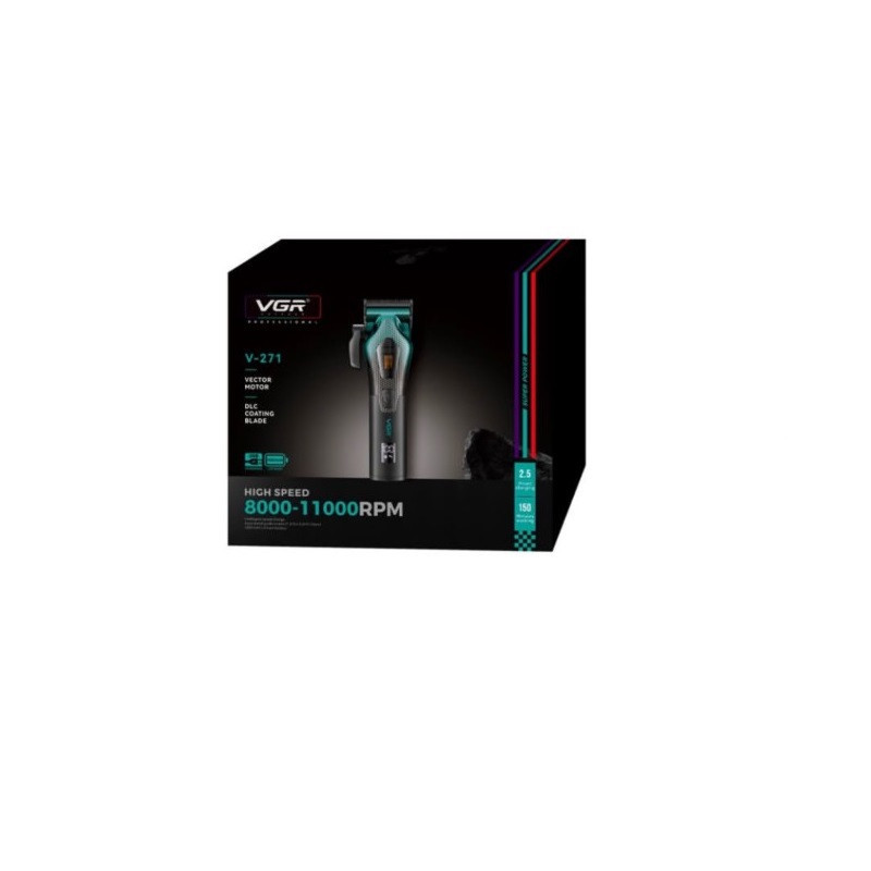 ماشین اصلاح موی سر و صورت شارژی وی جی آر مدل  V-271