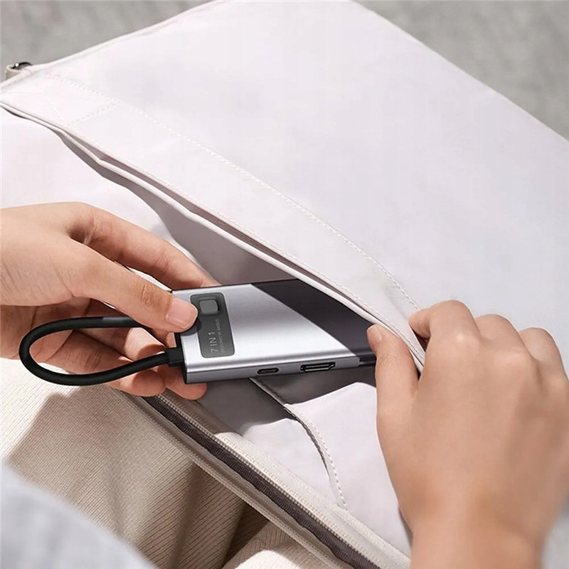 هاب 7 پورت USB-C بیسوس مدل BS-OH146