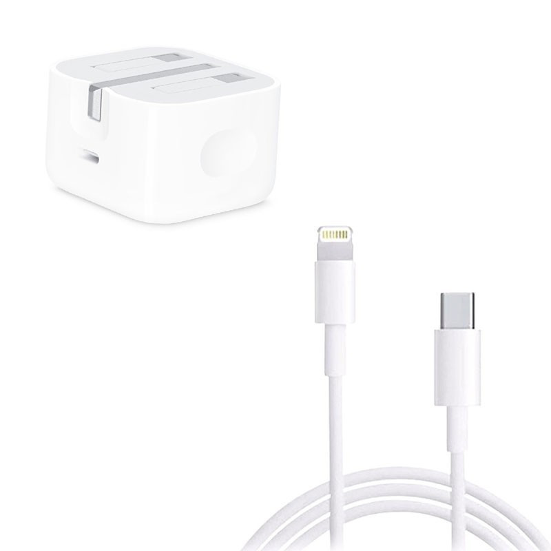 شارژر دیواری 20 وات مدل IPHONE 14 pro max به همراه کابل pd
